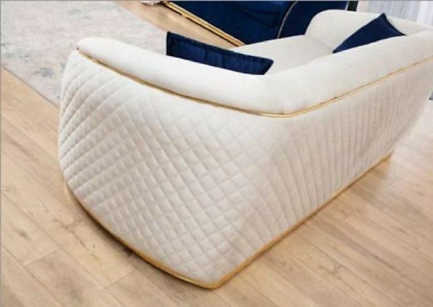 JVmoebel Sofa Sofa 3 Sitzer Moderner Couchen Luxus Möbel Sofas Stoff Couch günstig online kaufen