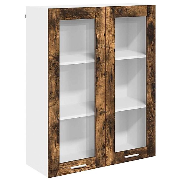 vidaXL Hängeschrank mit Tür Riga Geräucherte Eiche 80 x 31 x 100 cm 884398 günstig online kaufen