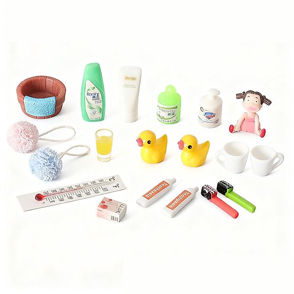 CLTYQ Puppenhausmöbel 19 Stück Miniatur Wichtelzubehör günstig online kaufen