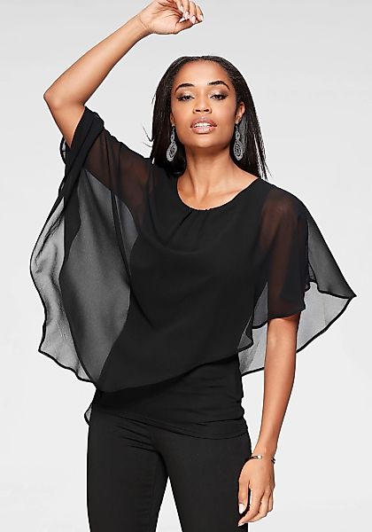 Laura Scott Chiffonbluse, für festliche Anlässe günstig online kaufen