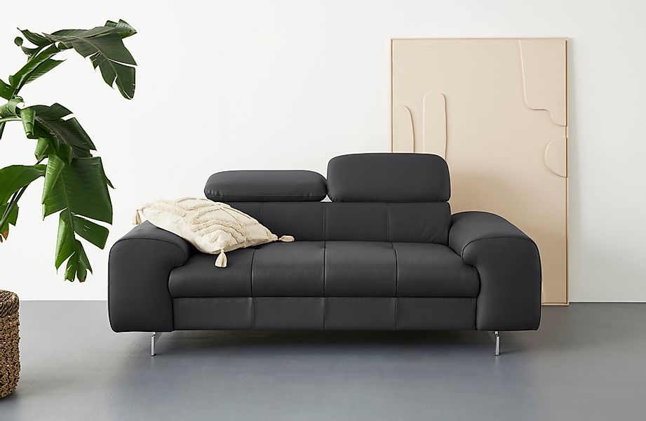 COTTA 2-Sitzer Chef, Big-Sofa mit Kopfteilverstellung, günstig online kaufen