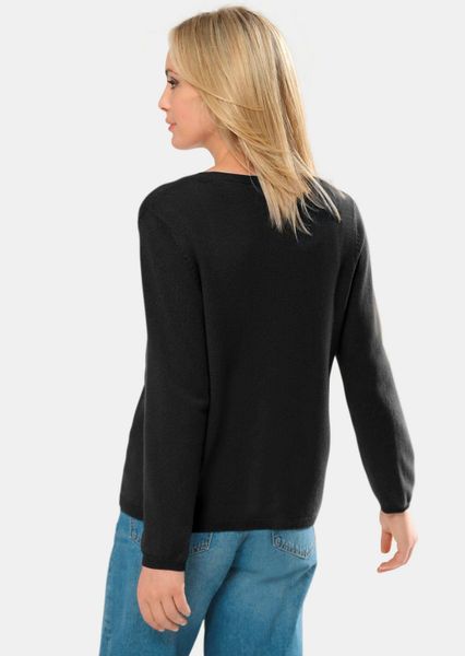 GOLDNER Strickjacke Kurzgröße: Kaschmirstrickjacke mit V-Ausschnitt günstig online kaufen