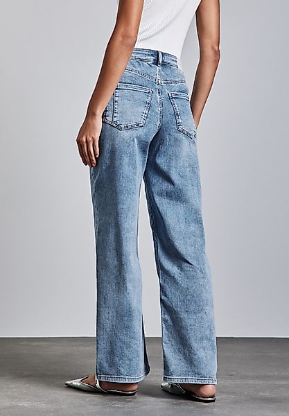 STREET ONE Loose-fit-Jeans aus Baumwolle mit günstig online kaufen