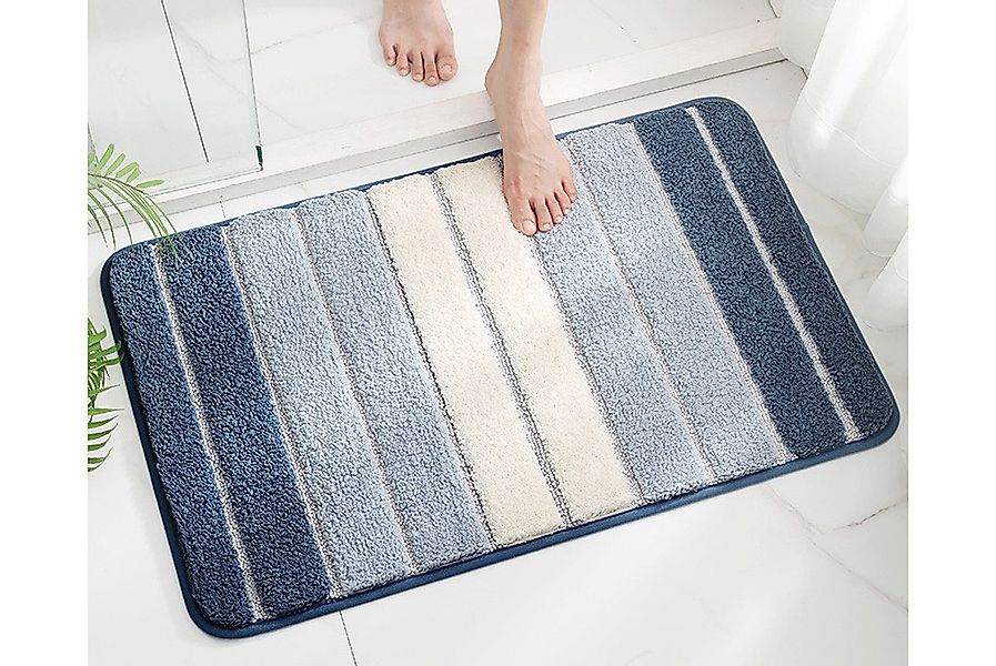 Vivi Idee Badematte Badteppich, TPR-Gummi rutschfest beschichtet, 50x80cm, günstig online kaufen