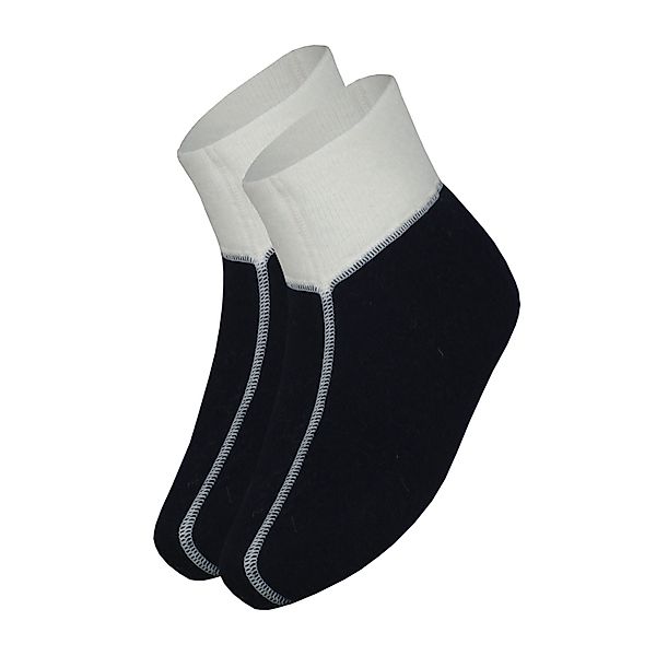 wobera NATUR Gesundheitssocken Doppelwandige Fußwärmer/Bettschuhe für günstig online kaufen