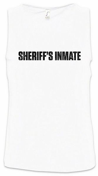 Urban Backwoods Tanktop Sheriff's Inmate Ärmelloses T-Shirt Häftling Gefang günstig online kaufen