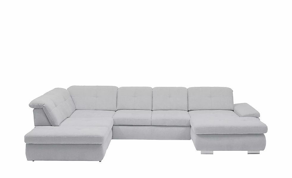 Lounge Collection Wohnlandschaft Flachgewebe  Affair ¦ grau ¦ Maße (cm): B: günstig online kaufen