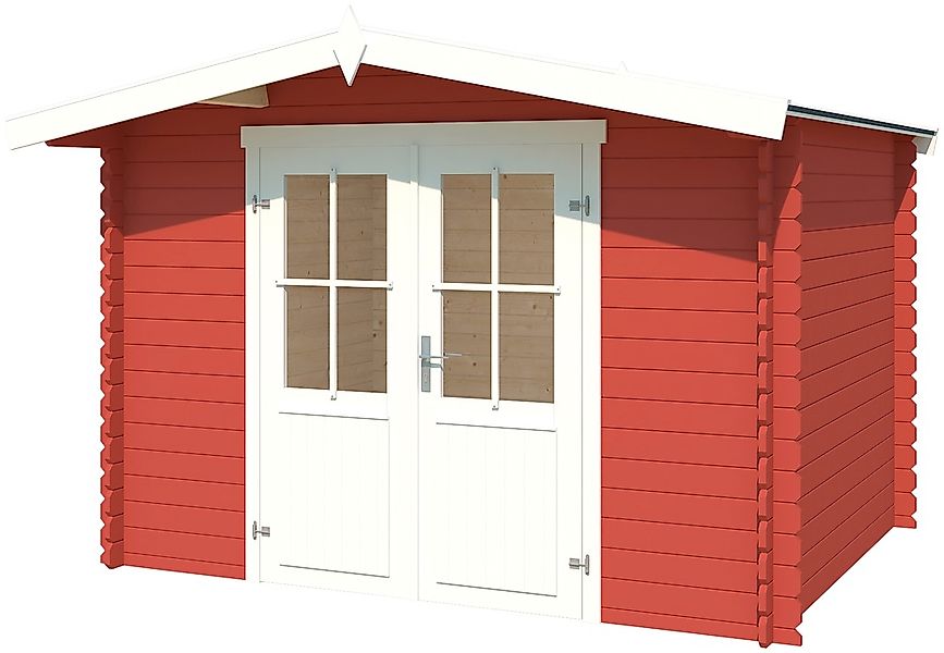 LASITA MAJA Gartenhaus "Baltimore", Blochbohlenhaus 28mm, Fundamentmass 292 günstig online kaufen