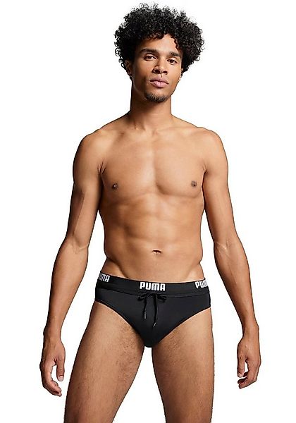 PUMA Badeslip PUMA SWIM MEN LOGO SWIM BRIEF mit elastischem Logobund günstig online kaufen