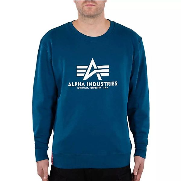 Alpha Industries Basic Sweatshirt S Naval Blue günstig online kaufen