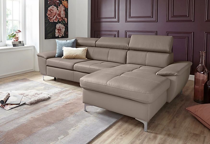 exxpo - sofa fashion Ecksofa "Azzano, L-Form" günstig online kaufen