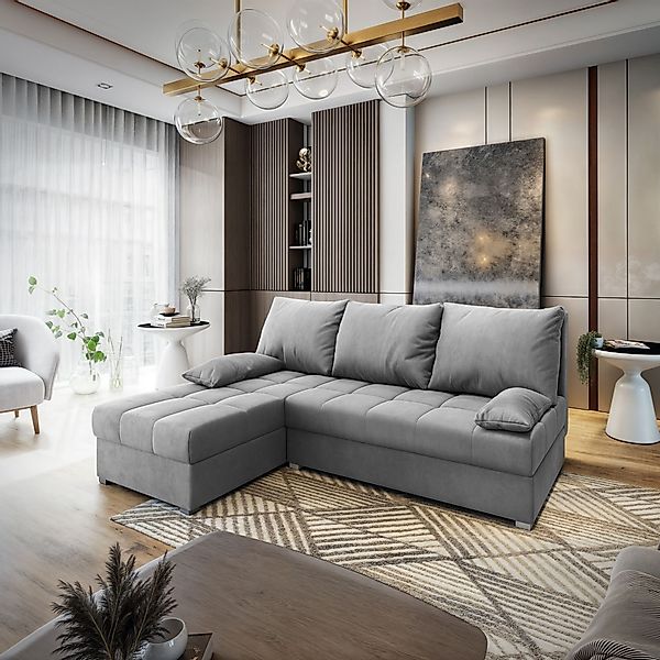 Masseno Ecksofa RITA mit Schlaffunktion L-Form, günstig online kaufen