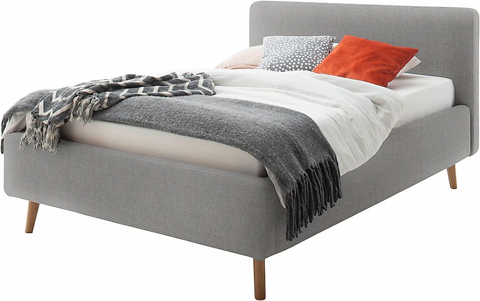 Polsterbett 120x200 in türkis Mattis ¦ blau ¦ Maße (cm): B: 141 H: 105 Bett günstig online kaufen