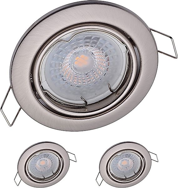 Oktaplex lighting LED Einbaustrahler 3er Set günstig online kaufen