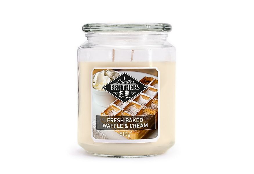 Candle BROTHERS Duftkerze Candle Brothers, Fresh Baked Waffle & Cream günstig online kaufen