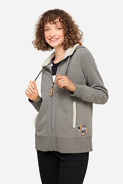 Laurasøn Sweatjacke Hoodie-Jacke Sweat Kapuze innen günstig online kaufen