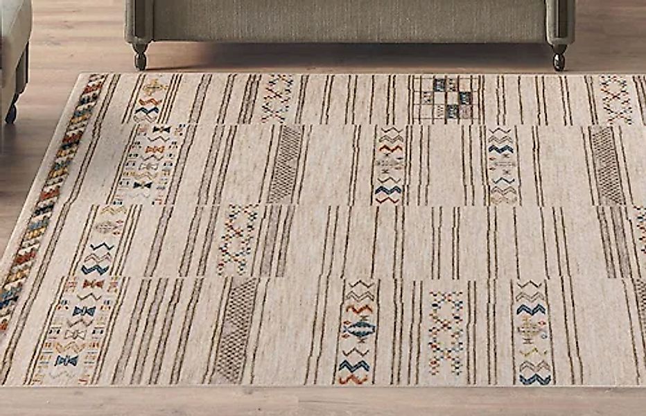 Kayoom Teppich »Jaka 125«, rechteckig, 6 mm Höhe günstig online kaufen