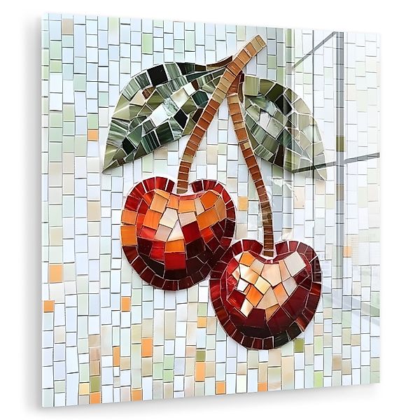 MuchoWow Acrylglasbild Kirsche - Rot - günstig online kaufen