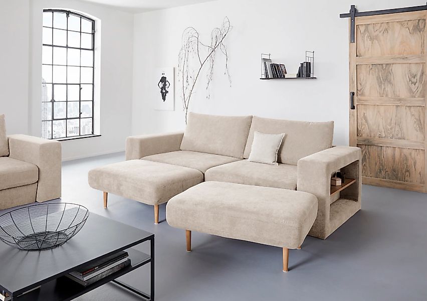 LOOKS by Wolfgang Joop 4-Sitzer "Looksvb", Verwandlungssofa: aus Sofa wird günstig online kaufen