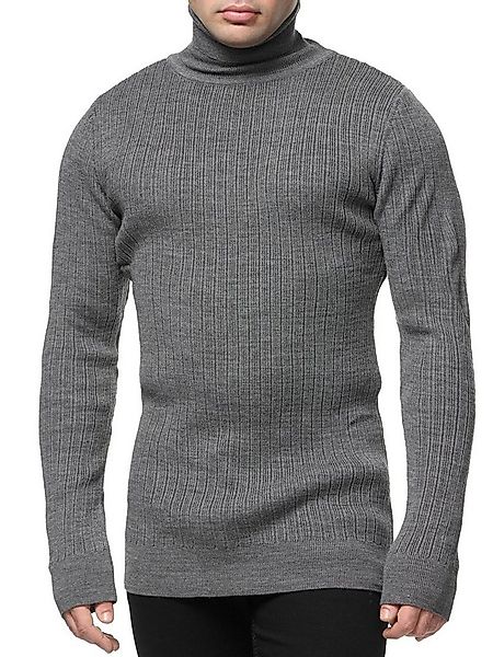 Banco Rollkragenpullover Rollkragen Pullover in unifarbenem Design - Slim F günstig online kaufen