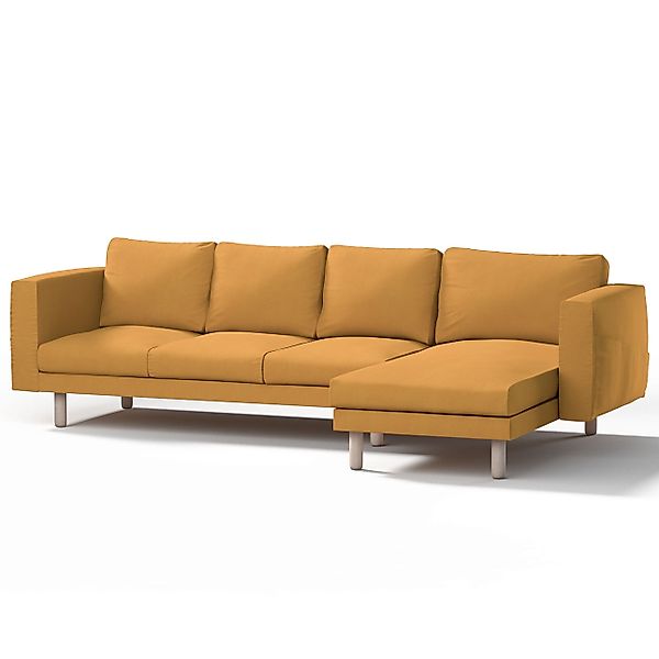 Bezug für Norsborg 4-Sitzer Sofa mit Recamiere, senffarbe, Norsborg Bezug f günstig online kaufen