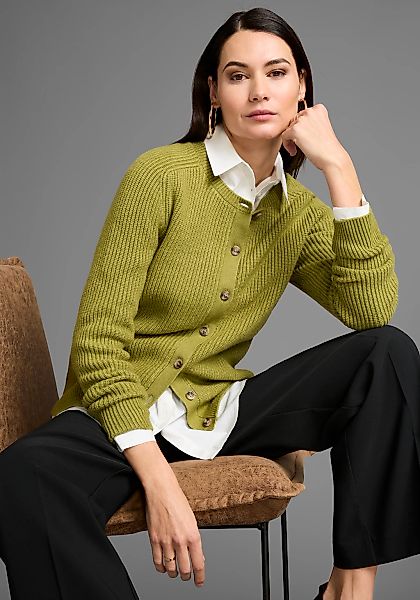 HECHTER PARIS Strickjacke mit Knopfleiste günstig online kaufen