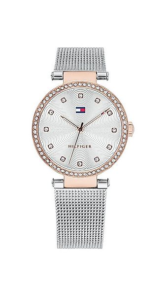 Tommy Hilfiger Quarzuhr LYNN 1782506, Armbanduhr, Damenuhr, Edelstahlarmban günstig online kaufen