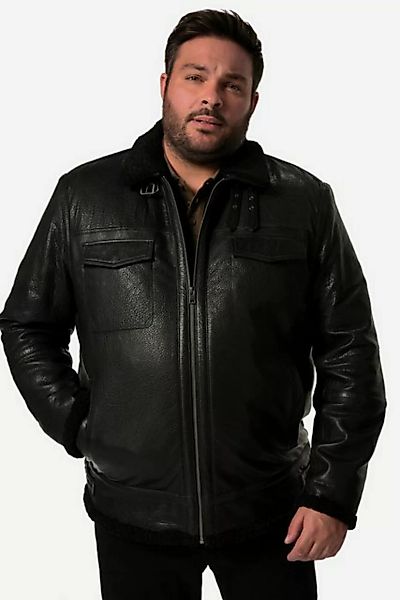 Men Plus Lederjacke Men+ Lederjacke Leder Teddyfutter bis 8 XL günstig online kaufen