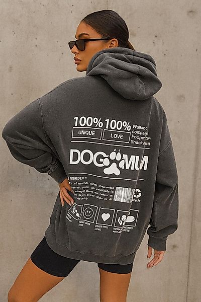 Worldclassca Hoodie Worldclassca Oversized DOG MUM günstig online kaufen
