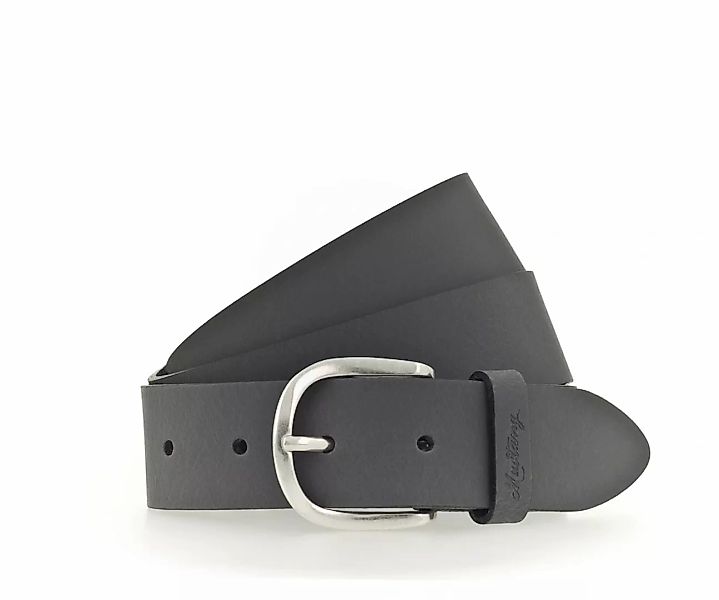 MUSTANG Ledergürtel, Mit geprägtem MUSTANG-Logo auf der Schlaufe, 3,5 cm günstig online kaufen