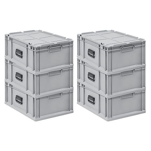 PROREGAL Spar Set 6x Eurobox Nextgen Portable HxBxT 235 x 40 x 60 cm 44 Lit günstig online kaufen