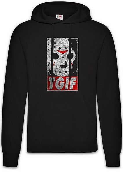 Urban Backwoods Hoodie 13th Friday Herren Hoodie Friday the Knife Fun 13. V günstig online kaufen