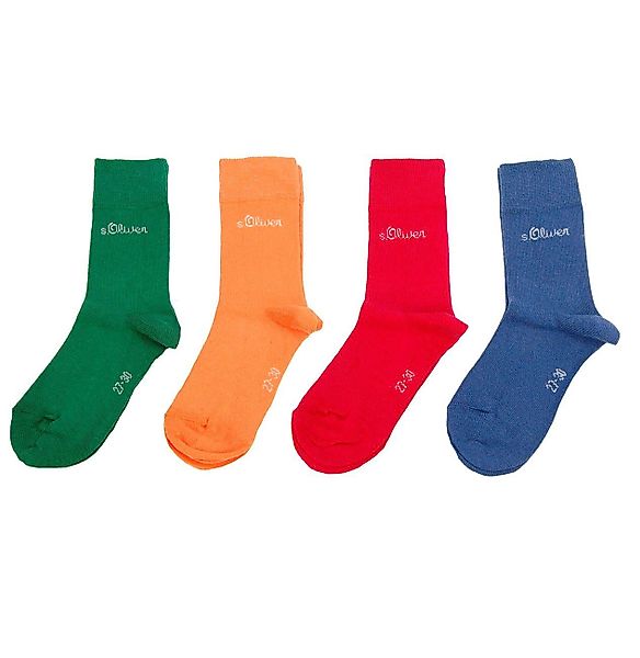 s.Oliver Langsocken S20205 (Packung, 4-Paar, 4 günstig online kaufen