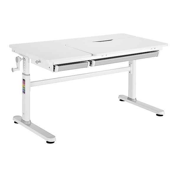 en.casa Kinderschreibtisch, Schülerschreibtisch »Sauda« 120x60 cm günstig online kaufen