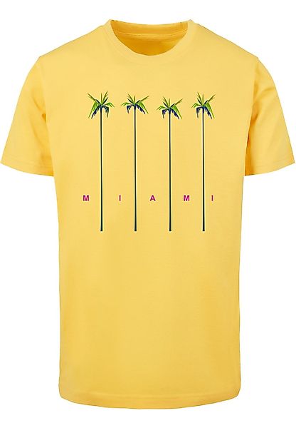 MisterTee T-Shirt "MisterTee Herren Miami Palms Tee" 1 Stk. tlg. günstig online kaufen