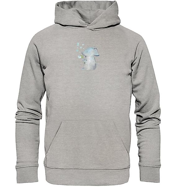 Mr. & Mrs. Panda Hoodie Größe L Elefant Seifenblasen - Heather Grey - Gesch günstig online kaufen