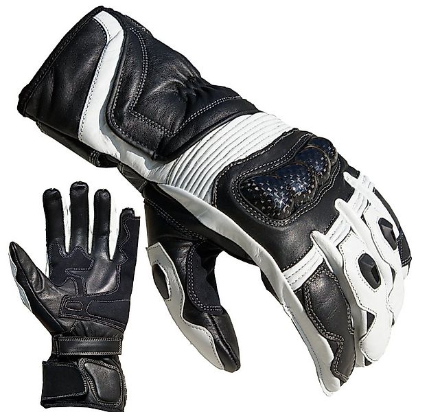 PROANTI Motorradhandschuhe PROANTI Motorradhandschuhe Racing Leder Motorrad günstig online kaufen
