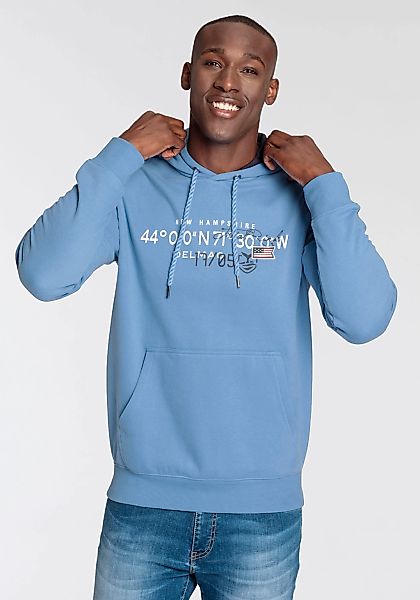 DELMAO Kapuzensweatshirt Langarm, lockere Passform, mit günstig online kaufen