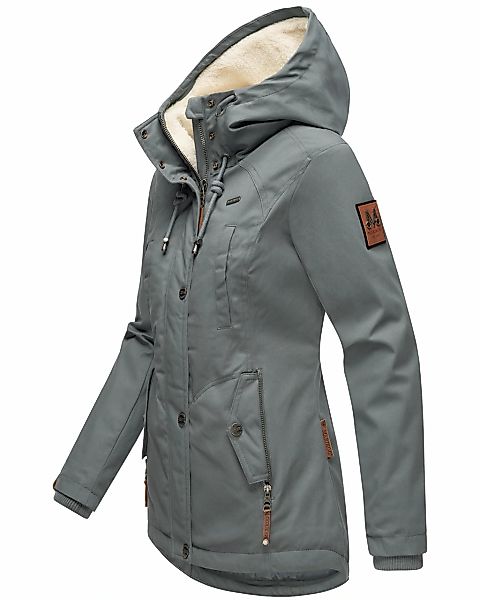 Marikoo Winterjacke "Bikoo" mit Kapuze sportliche Damen Outdoor Baumwolljac günstig online kaufen