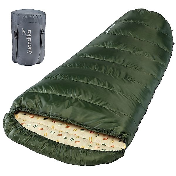 Skandika Mumienschlafsack Vegas Schlafsack XXL, Reißverschluss: günstig online kaufen