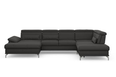 sit&more Wohnlandschaft "Cabrio U-Form, B: 359 cm, mit Sitztiefen-, Arm- & günstig online kaufen