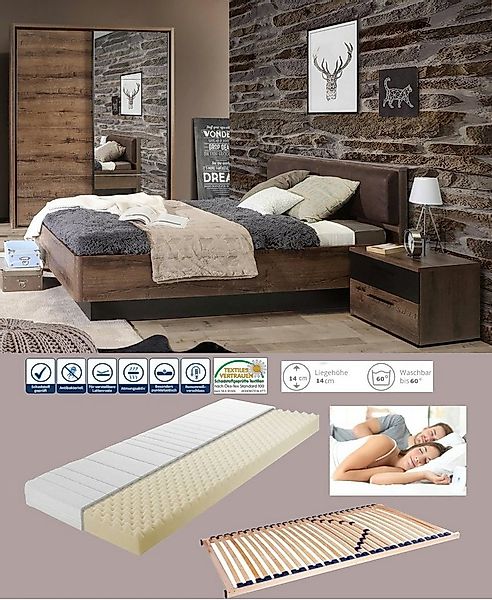 möbel-direkt.de Jugendzimmer-Set Jacky, (Kompett Set, 5-tlg., in verschiede günstig online kaufen