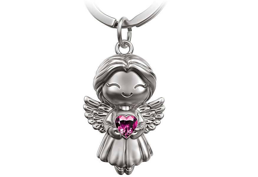 FABACH Schlüsselanhänger Schutzengel Glücksbringer Lucy mit Herz aus schimm günstig online kaufen