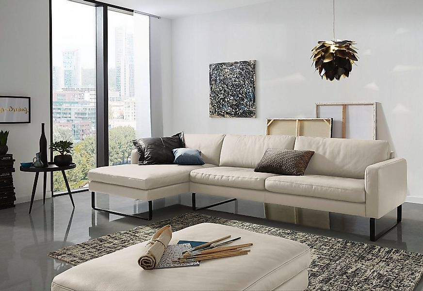 3C Candy Ecksofa Aidan modernes Sofa in aktueller Formensprache, bequem, L- günstig online kaufen