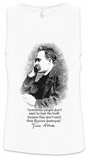 Urban Backwoods Tanktop Friedrich Nietzsche Illusions Ärmelloses T-Shirt Üb günstig online kaufen