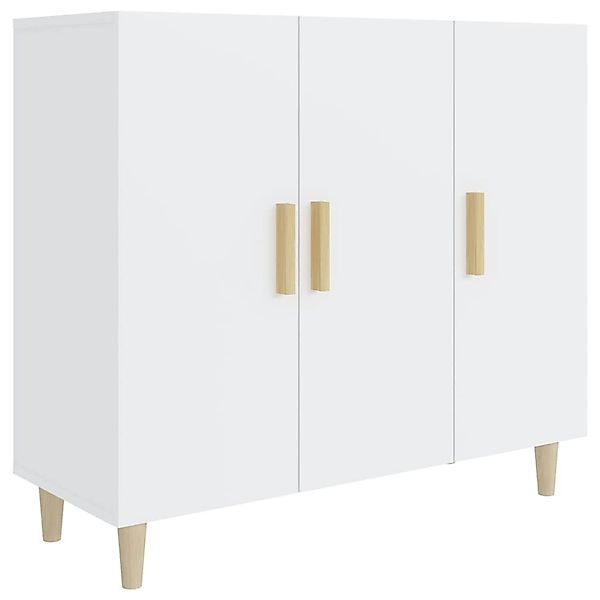 vidaXL Sideboard Weiß 90x34x80 cm Holzwerkstoff 812492 günstig online kaufen