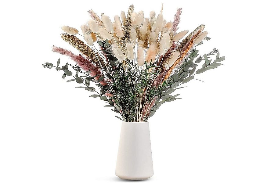 Trockenblume 100% Natürliche Trockenblumen,Pampasgras Trockenblumen Deko 85 günstig online kaufen