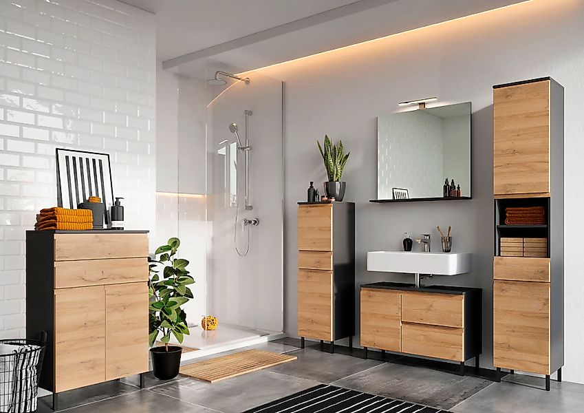GERMANIA Hochschrank "Scantic", (1 St.), mit griffloser Optik günstig online kaufen