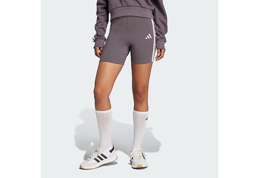 adidas Sportswear Shorts ESSENTIALS 3-STREIFEN HIGH WAISTED KURZE LEGGINGS günstig online kaufen