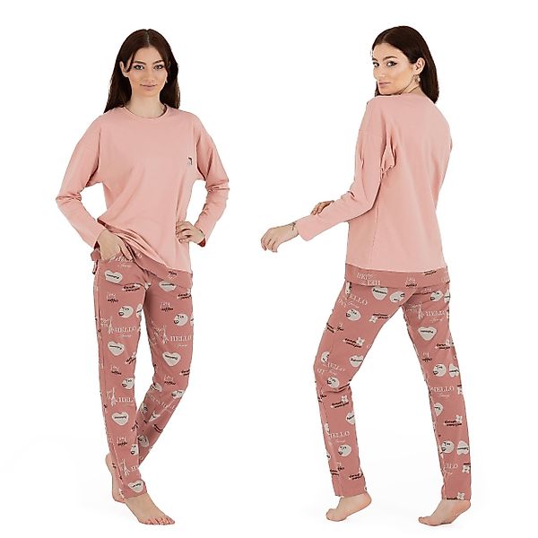 LOREZA Schlafanzug Schlafanzug Pyjama langarm- Spring günstig online kaufen